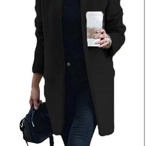 Elegant Black Women's Coat